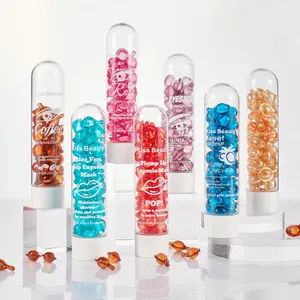 Nuevo Diseño Kiss Beauty Cuidado Labial, Volumen Labial, Hidratante, Ácido Hialurónico, <span class=keywords><strong>Mascarilla</strong></span> Labial, Esencia en Cápsulas Fácil de Transportar - Product Image 1