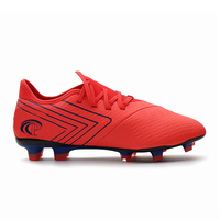 Fabrication de chaussures de football en cuir PU de haute qualité, chaussures de football en cuir synthétique