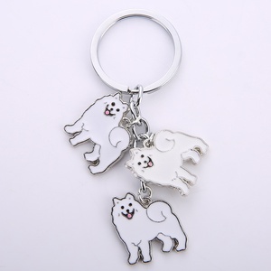 Porte-clés en alliage écologique de style américain, petit cadeau créatif, célébrité d'Internet, décoration pour <span class=keywords><strong>chien</strong></span> de compagnie, vacances - Product Image 6