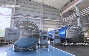 Autoclave à vapeur haute efficacité avec 40 % d'économie d'énergie pour les cornichons <span class=keywords><strong>en</strong></span> pot de <span class=keywords><strong>verre</strong></span> et le maïs <span class=keywords><strong>en</strong></span> conserve - Product Image 2