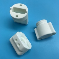 Support de Lampe en Céramique Al2O3 Isolant Fileté en Céramique d'Alumine à 95% pour Équipement de Chauffage à Haute Température