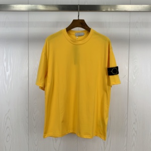 Camiseta de Verano de Manga Corta para Hombre, 100% Algodón, Estilo Casual, con Efecto Lavado, Diseño de Piedras, de Lujo, Superventas 2026 - Product Image 1