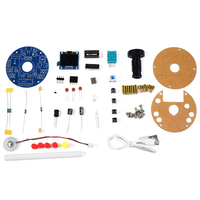 Kit de bricolage électronique Oled Température et humidité Pulvérisation Circuit imprimé Fabrication Soudure Pratique Humidificateur USB Atomisation