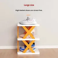 Étagère à chaussures étroite mobile moderne et simple, gain de place, meubles de maison, entrée, dortoir, armoire de rangement multifonctionnelle en plastique