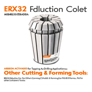 ERX32 รีดักชันโคลเล็ตแบบลดขนาด สำหรับงานต๊าปเกลียวและงานเจาะ - Product Image 2