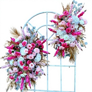 ฉากหลังดอกกุหลาบผ้าไหมเทียมสำหรับตกแต่งงานรับปริญญา คริสต์มาส ฮาโลวีน - ปรับแต่งขนาดได้ รุ่น PFR-220 - Product Image 1