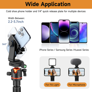 Professionnel en aluminium Portable monopode trépied support rotule vidéo prise de vue photographie 10kg charge photographes professionnels - Product Image 6