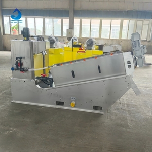 Máquina Deshidratadora de Lodos con Prensa de Tornillo de Acero Inoxidable para Tratamiento de <span class=keywords><strong>Residuos</strong></span> de Cocina y Aguas Grises - Product Image 1
