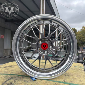 Cerchi in Lega Forgiati Viaol a Due Pezzi con Bordo Lucidato, 18 19 20 21 22 Pollici, 5x120 5x114.3, Adatti per Veicoli di Lusso Nissan 370Z <span class=keywords><strong>Subaru</strong></span> - Product Image 3