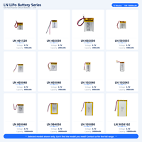 Batteries Li-ion personnalisées en pochette 3.7V 500mAh 1000mAh 2000mAh, Batteries polymère 3000mAh 5000mAh, Batteries Li-polymère Lipo en stock
