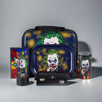 Kit d'accessoires pour fumeurs personnalisé en gros avec logo, 6 en 1, avec moulin, pot, plateau, balance, machine à rouler