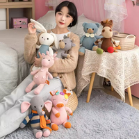 Vente en gros de jouets d'animaux faits à la main au crochet DIY peluches souples animaux personnalisés grande taille Koala éléphant jouets en peluche ODM