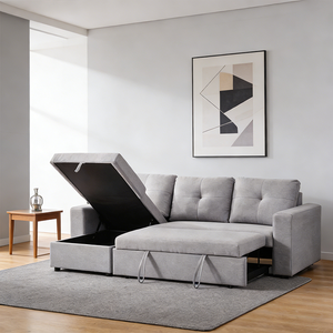 Ghế sofa giường gấp đa năng phong cách tối giản hiện đại, dùng làm giường ngủ cho phòng khách, căn hộ, phòng ngủ - Product Image 3