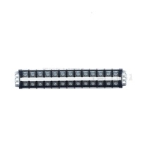 600V 20A 10 Positions bande borne connecteur carte électrique double rangée barrière vis câble bornier