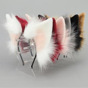 E0018 <span class=keywords><strong>handmade</strong></span> Fox Tai Headband truyện tranh con cosplay Prop Halloween - Product Image 5