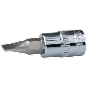 KS TOOLS-918,3986 3/8 ''CHROME Plus Bit socket Slot (mm) - EAN 4042146357545 HAND SOCKETS 3/8" - Product Image 1