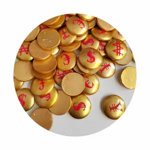 树脂货币Symbole圆顶装饰字平背糖果平背凸圆形混合设置空白DIY配件