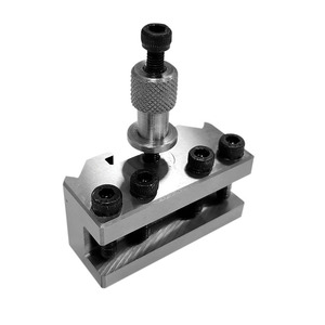 Soporte de herramientas de asiento plano Fervi, abrazadera metálica de precisión para herramientas eléctricas - Product Image 1