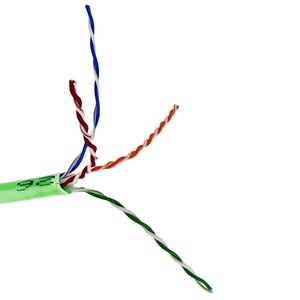 AOGE Cat6/Cat6a/Cat7 doble blindaje UTP/STP POE 1000Mbps uso en interiores PVC 8 núcleos cobre libre de oxígeno 10 Gigabit Cable de red IP65 - Product Image 2