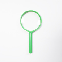 Cheap Children Magnifier Toys 60mm 5X Magnifying Glass Hand Held Magnifier for Promotion