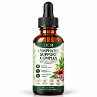 Gouttes de soutien lymphatique : Mélange liquide à base de plantes pratique pour le bien-être quotidien et le soutien immunitaire – Fournisseur de compléments alimentaires en marque blanche OEM