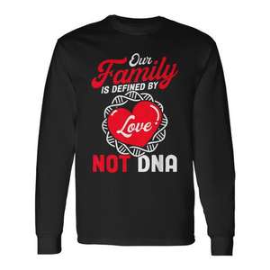 Camiseta de manga larga Adopt Gotcha Family Defined By Love Adoption Day - Product Image 1