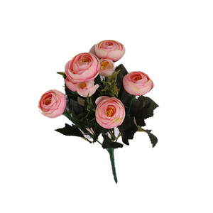 Flor Artificial de Rosa Estilo Nórdico para Mesa de Centro y Mesa de Comedor, Decoración Floral de Seda para Bodas - Product Image 1