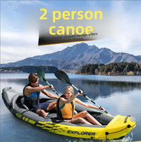 Bateau gonflable pour 1 à 5 personnes, en PVC épaissi, séchage rapide, kayak gonflable, parc aquatique gonflable, pêche, sports nautiques en plein air