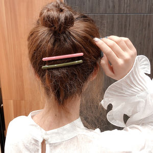 Épingle à <span class=keywords><strong>cheveux</strong></span> à queue de cheval, en résine métallique, en plastique, pour femme, 50 pièces, accessoires, <span class=keywords><strong>barrette</strong></span> - Product Image 6