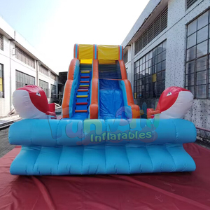 <b>Inflatable</b> kahuna water slide for outdoor backyard party tobogan acuatico hinchable commercial bounce house - Product Image 2