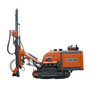 Factory Supplier Crawler Pneumatic Rock Blasting Hole Portable DTH Drilling Rig Price