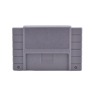 Cartouche de jeu SNES/SFC/Super Famicom, version américaine, <span class=keywords><strong>grise</strong></span>, design sans vis - Product Image 1