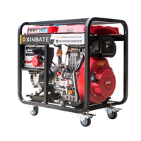 Xinbate 5~10KW 50Hz/60Hz Kleiner Tragbarer Diesel-Generator Marine 3-Phasen Geräuscharmer Automatischer Start 220V Stromerzeuger