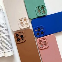 Coque en silicone souple couleur unie bonbon pour XiaoMi Note 9 9s Pro 15 PRO 14T 14C 13 12 12T M4 Poco X3 couverture de téléphone mate en TPU souple