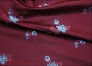 Thời Trang Cổ Điển Hoa Thiết Kế Jacquard Đầy Màu Sắc 100% Polyester Thoải Mái Thổ Cẩm Vải Cho Phụ Nữ Tuyệt Vời Nhà Dệt - Product Image 5