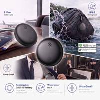 Traceur d'objets intelligent anti-perte étanche pour iOS et Android, compatible double écosystème, pour bagages