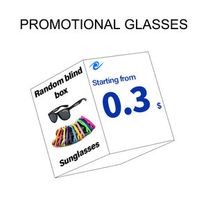 Bán buôn giá rẻ ngẫu nhiên hỗn hợp phong cách kính quang học hỗn hợp Thiết kế kính cảnh tượng kim loại PC Cổ phiếu giải phóng mặt bằng giảm giá Kính mát - Product Image 1