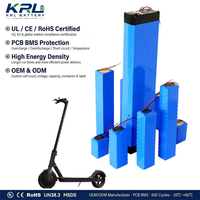 Paket Baterai Lithium 18650 Bersertifikasi CE RoHS 12V 35Ah Dengan PCB BMS untuk Kendaraan Listrik Sepeda Listrik Skuter