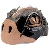 Casque de vélo de sécurité pour enfants avec dessin animé dinosaure