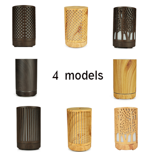 7 Colors Led Light Electric Defuser Ultrasonic Cool Mist Fresh Air Wood Grain Mini Fragrance Oil Humificador for SPA - Product Image 6