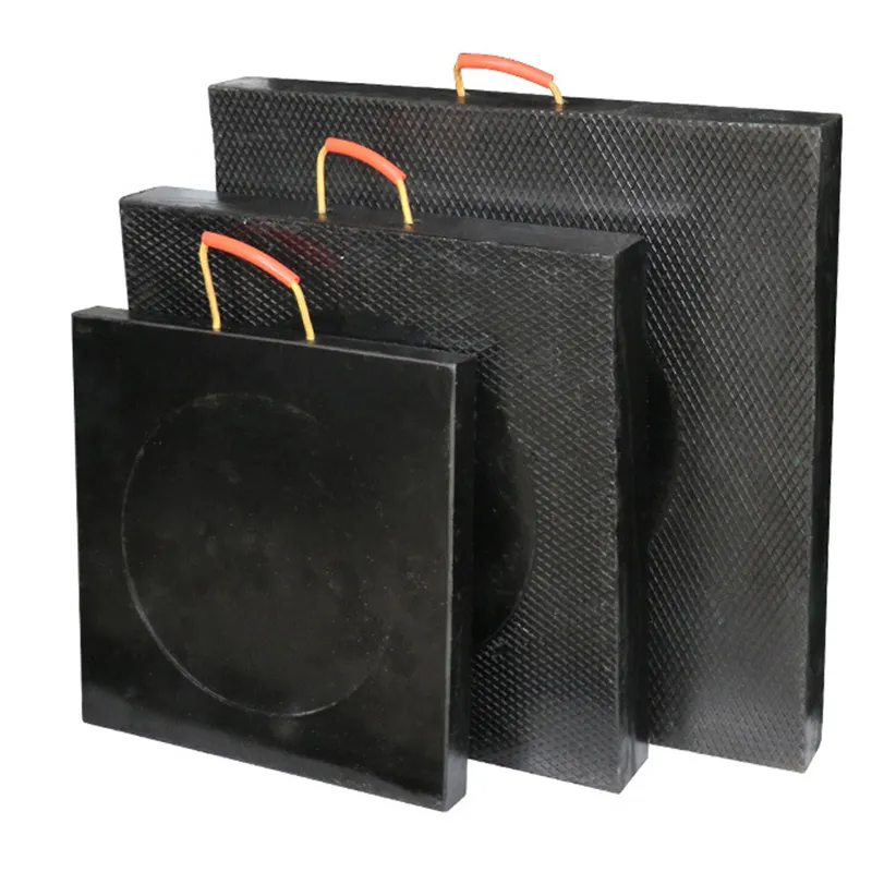 Heavy Duty Crane Support Mat UHMWPE Outrigger Pads for Crane