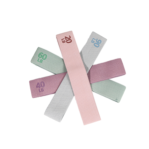 Bandes <span class=keywords><strong>de</strong></span> Résistance en Tissu Antidérapantes <span class=keywords><strong>de</strong></span> Haute Qualité pour Exercice, Entraînement, Fitness, Pilates, Yoga, Rééducation, avec Logo Personnalisé - Vente en Gros - Product Image 4