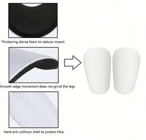 Espinilleras de Fútbol Personalizadas - Protección Profesional, Transpirables, Escudo de Panal Ultra Resistente, Impresión por Sublimación de Calor, Certificación Profesional - Product Image 2