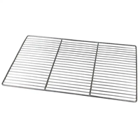 Grille de cuisson et de refroidissement en acier inoxydable de qualité alimentaire 304/316L, écologique, avec pieds de support, conception épaissie et renforcée