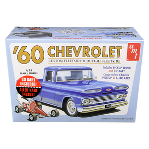 DCD SKILL ชุดคิทโมเดล2 1960รถปิกอัพด้านฟลีตไซด์ของ Chevrolet ชุดเครื่องมือโมเดล1/25โมเดล AMT สำหรับสร้าง - Product Image 1