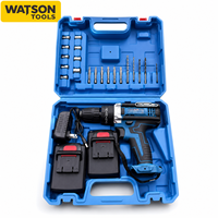 Kit perceuse-visseuse sans fil sans balais en gros d'usine avec 2 batteries, chargeur et mallette de transport – Ensemble d'outils électriques