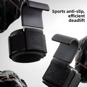 Gancio <span class=keywords><strong>per</strong></span> <span class=keywords><strong>trazioni</strong></span> interne rivestito, portatile, <span class=keywords><strong>per</strong></span> <span class=keywords><strong>barra</strong></span> singola o doppia, cinghia di trazione lombare, <span class=keywords><strong>barra</strong></span> di assistenza <span class=keywords><strong>per</strong></span> bilanciere, <span class=keywords><strong>per</strong></span> stacchi, in acciaio antiscivolo - Product Image 2