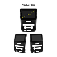 CARUPEZ Radio de Auto con Pantalla Táctil Android DSP de 9 Pulgadas, GPS Integrado, CarPlay, USB, Cámara de Reversa, Android Auto, Ford F150 P415 Raptor