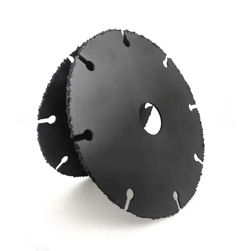 Su misura in carburo di taglio della ruota di taglio lama multi smerigliatrice disco per il taglio di metalli ferrosi laminati