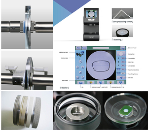 Dụng Cụ Nhãn Khoa Ống Kính Không Có Hoa Văn <span class=keywords><strong>Edger</strong></span> PLE-6800 Máy Cắt Ống Kính - Product Image 5